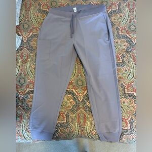 XL Ube (purple) mandala jogger scrub pants